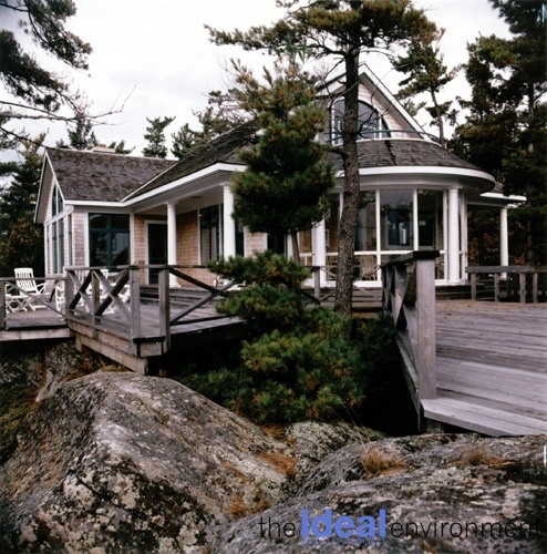 Georgian Bay Island Cottage 1 Exterior View 2