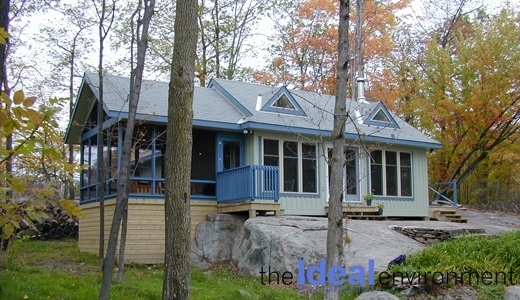 Six Mile Lake Cottage Exterior View