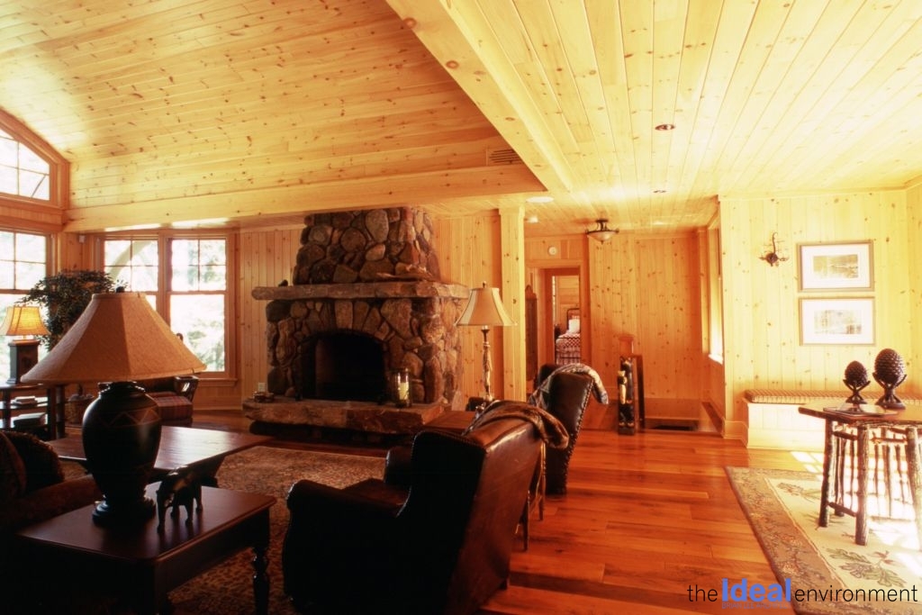 Bigwin Island Cottage Fireplace