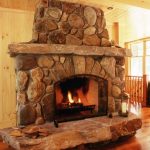 Bigwin Island Cottage Fireplace Detail