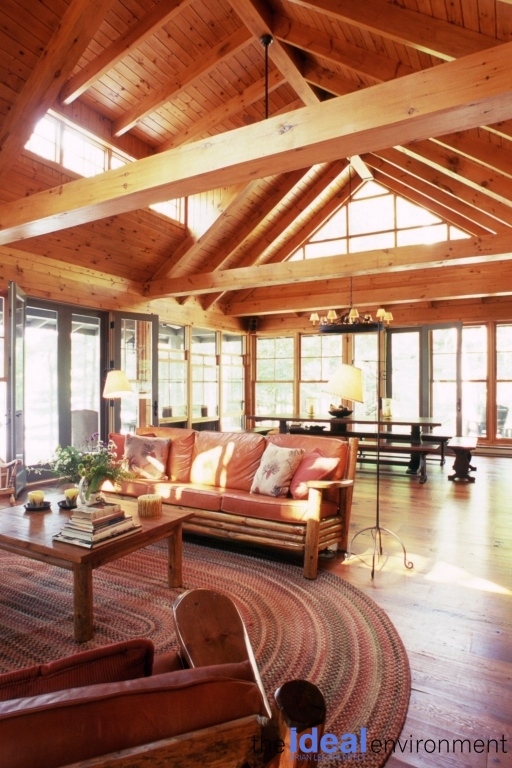 Lake Rosseau Cottage Living Room