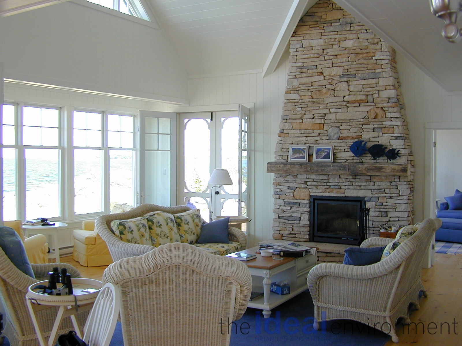 Georgian Bay Island Cottage 2 Living Room