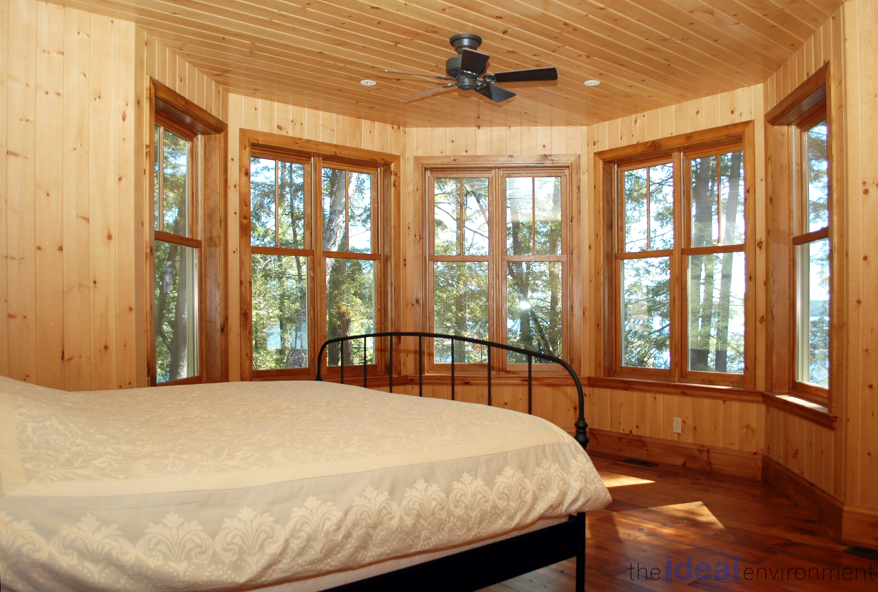 Kennisis Lake Cottage 1 Master Bedroom